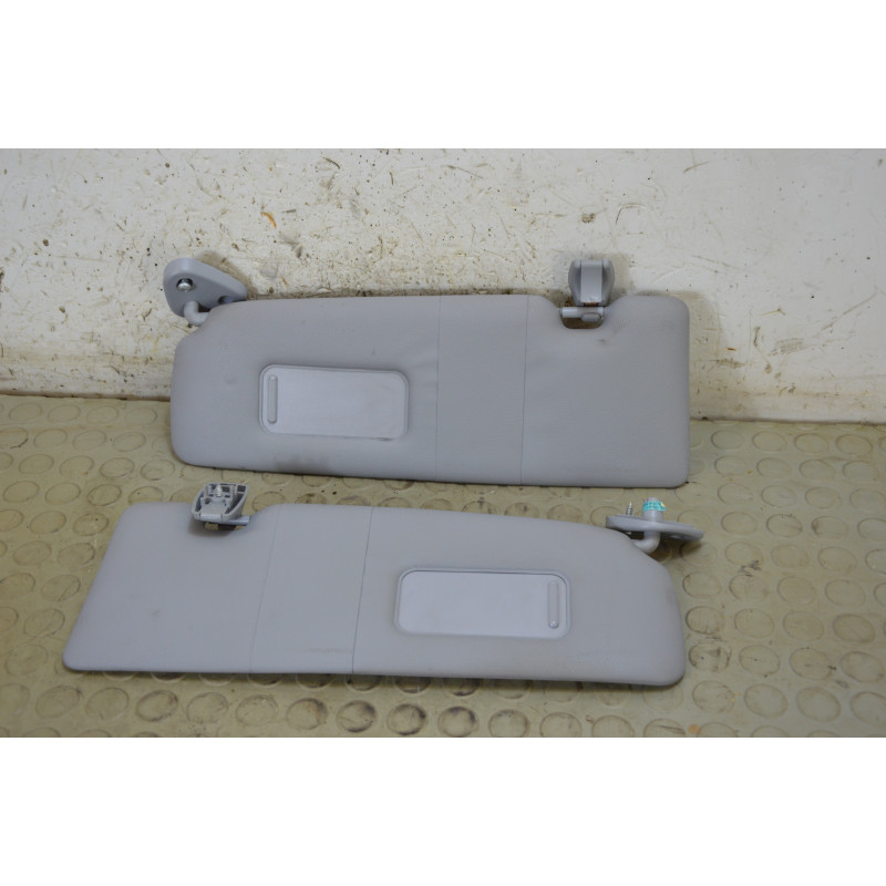 Coppia alette parasole dx sx BMW Serie 1 E81 dal 2007 al 2012 cod 51167252505 51167252506  1784643557280
