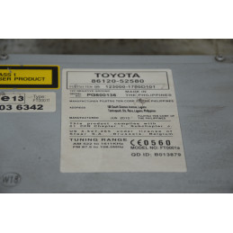 Stereo autoradio lettore cd Toyota Urban Cruiser dal 2009 al 2014 cod 86120-52580  1784729586982