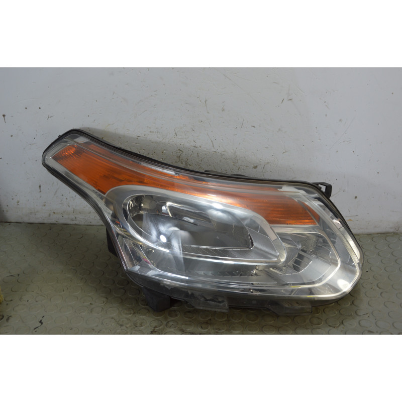 Faro fanale proiettore ant dx Citroen C3 Picasso dal 2008 al 2012 cod 9681806180  1785229702728