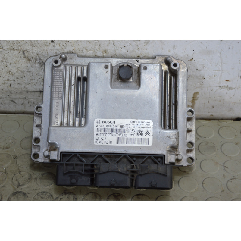 Centralina motore Citroen C3 Picasso 1.6 HDi dal 2008 al 2015 cod 9807885980 0281030546  1785234200370