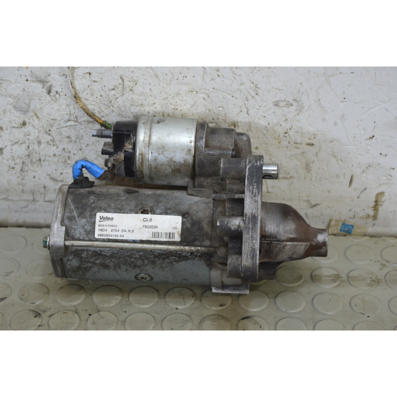 Motorino avviamento Citroën C3 Picasso 1.6 HDi dal 2008 al 2015 cod 9662854180  1785241484374