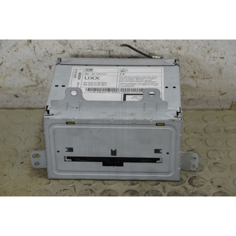 Stereo autoradio lettore cd Opel Astra J dal 2009 al 2013 cod 22739814  1786026807166