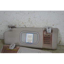 Coppia alette parasole dx sx Fiat Bravo dal 2007 al 2014 cod 735499987 735499994  1786029306727