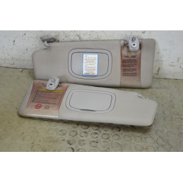 Coppia alette parasole dx sx Fiat Bravo dal 2007 al 2014 cod 735499987 735499994  1786029306727