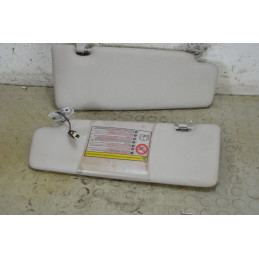 Coppia alette parasole dx sx Fiat Bravo dal 2007 al 2014 cod 735499987 735499994  1786029306727