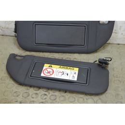 Coppia alette parasole dx sx Citroen Ds3 dal 2015 al 2019 cod 16121822ZD  1787748540263
