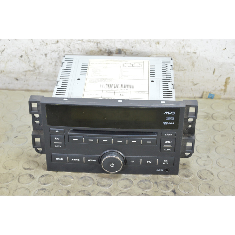 Stereo autoradio lettore cd Chevrolet Aveo Sedan dal 2006 al 2011 cod 96647737  1787755566096
