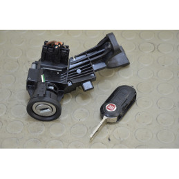 Blocchetto accensione con chiave Fiat Grande Punto dal 2012 al 2018 cod 00505254300  1787909139497