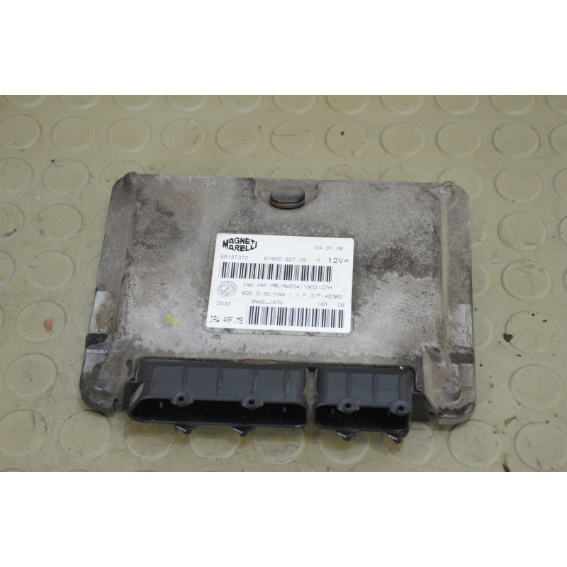 Centralina motore Fiat Seicento 1.1 b dal 1998 al 2005 cod 55187372 iaw4af.m9  1787911815914
