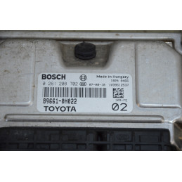 Centralina motore Toyota Aygo 1.0 b dal 2005 al 2014 cod 89661-0H022 0261208702  1787922657848