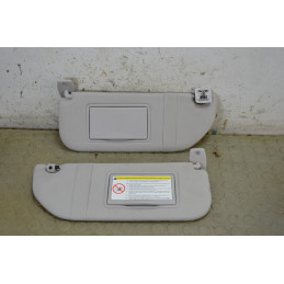 Coppia alette parasole dx sx Toyota Aygo dal 2005 al 2014 cod 0474109010  1787924211505