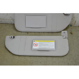 Coppia alette parasole dx sx Toyota Aygo dal 2005 al 2014 cod 0474109010  1787924211505