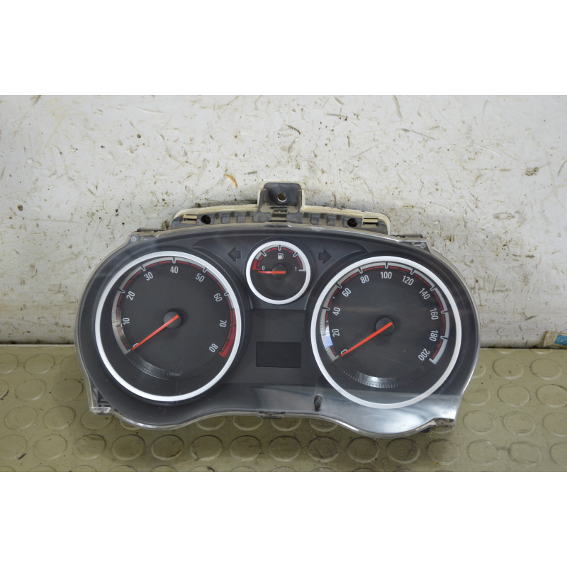 Contachilometri quadro strumenti Opel Corsa D 1.2 b dal 2006 al 2011 cod 0013264279  1788531925311