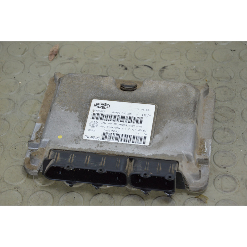 Centralina motore Fiat Seicento 1.1 b dal 2005 al 2010 cod 55187372 iaw4af.m9  1788533061529