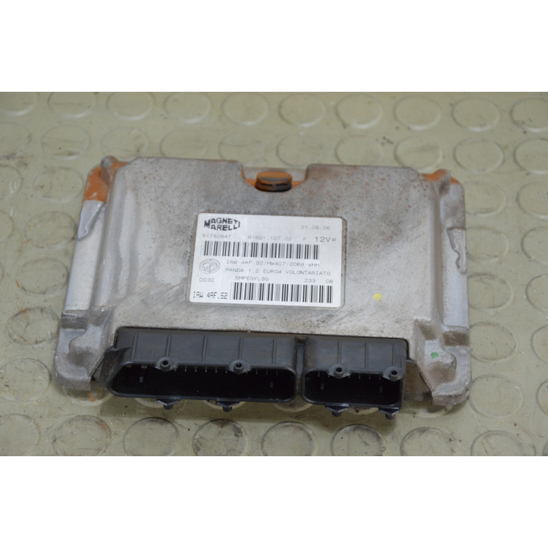 Centralina motore Fiat Panda 169 1.2 dal 2003 al 2011 cod 51782647 iaw4af.s2  1788785803182