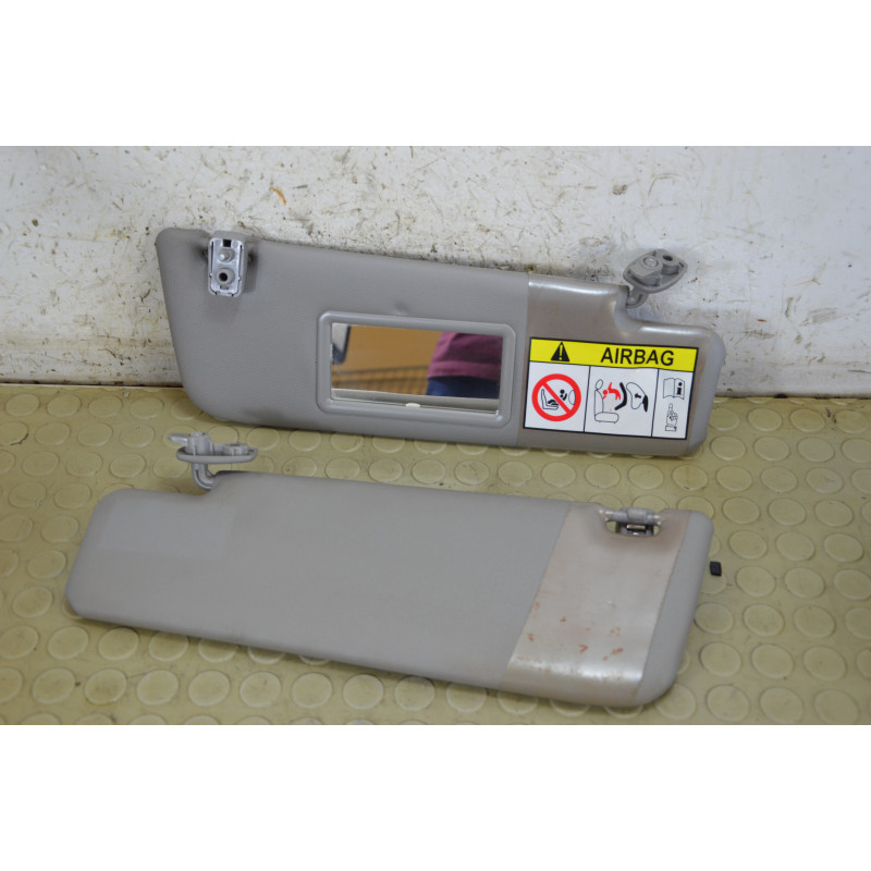 Coppia alette parasole dx sx Lancia Ypsilon dal 2019 al 2021 cod 735667438 735657144  1789725955909