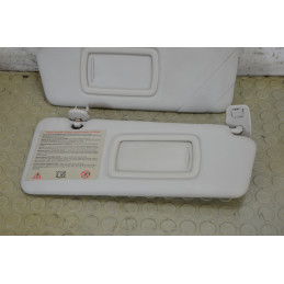 Coppia alette parasole dx sx Renault Megane dal 2008 al 2015 cod 964010028R 964001446R  1790155194837