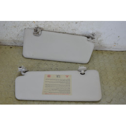 Coppia alette parasole dx sx Renault Megane dal 2008 al 2015 cod 964010028R 964001446R  1790155194837