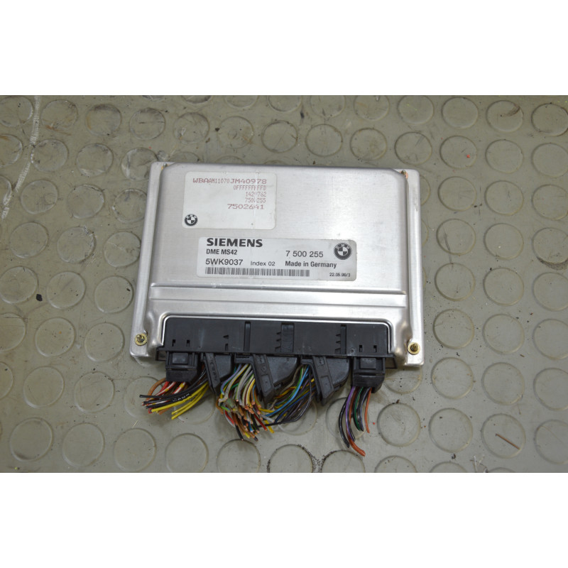Centralina motore Bmw Serie 3 E46 2.0 b dal 1998 al 2001 cod 7500255 5wk9037  1790256576570