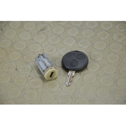 Blocchetto accensione con chiave Smart Fortwo W450 dal 1997 al 2007  1790774923825