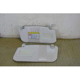 Coppia alette parasole dx sx Fiat 500L dal 2012 al 2018 cod 735595118 735595122  1790852829308