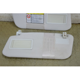 Coppia alette parasole dx sx Fiat 500L dal 2012 al 2018 cod 735595118 735595122  1790852829308