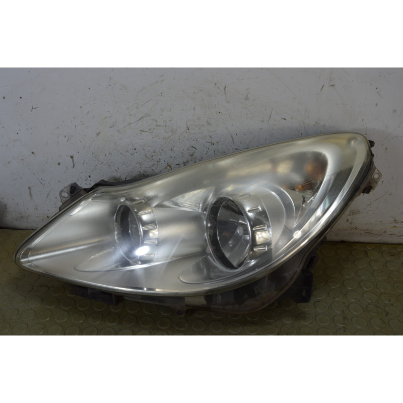 Faro fanale proiettore ant sx Opel Corsa D dal 2006 al 2011 cod 13186381  1790944401726