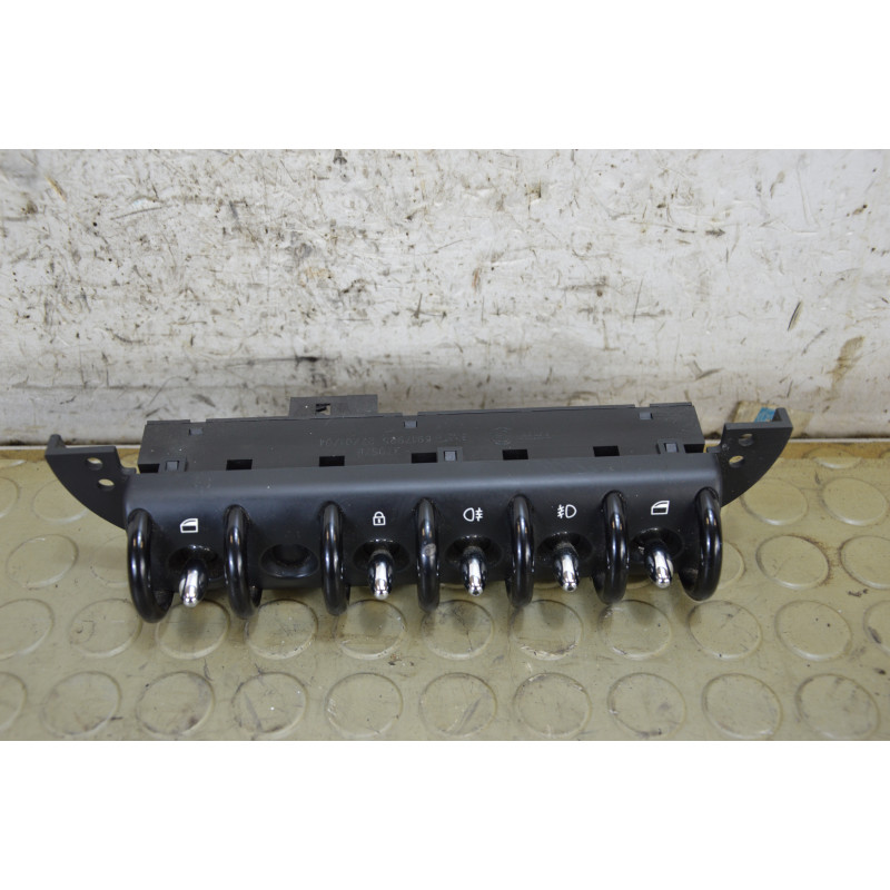Pulsantiera centrale cruscotto Mini One R50 dal 2001 al 2006 cod 61.31-6917985  1790948440127