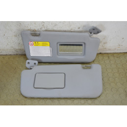 Coppia alette parasole dx sx Mitsubishi Colt dal 2004 al 2012 cod 7620A367HA 7620A574HA  1791385657048