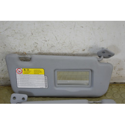 Coppia alette parasole dx sx Mitsubishi Colt dal 2004 al 2012 cod 7620A367HA 7620A574HA  1791385657048
