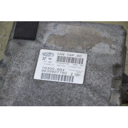 Centralina motore Peugeot 206 1.1 b dal 1998 al 2009 cod iaw1ap.80 9639907780  1791982471641
