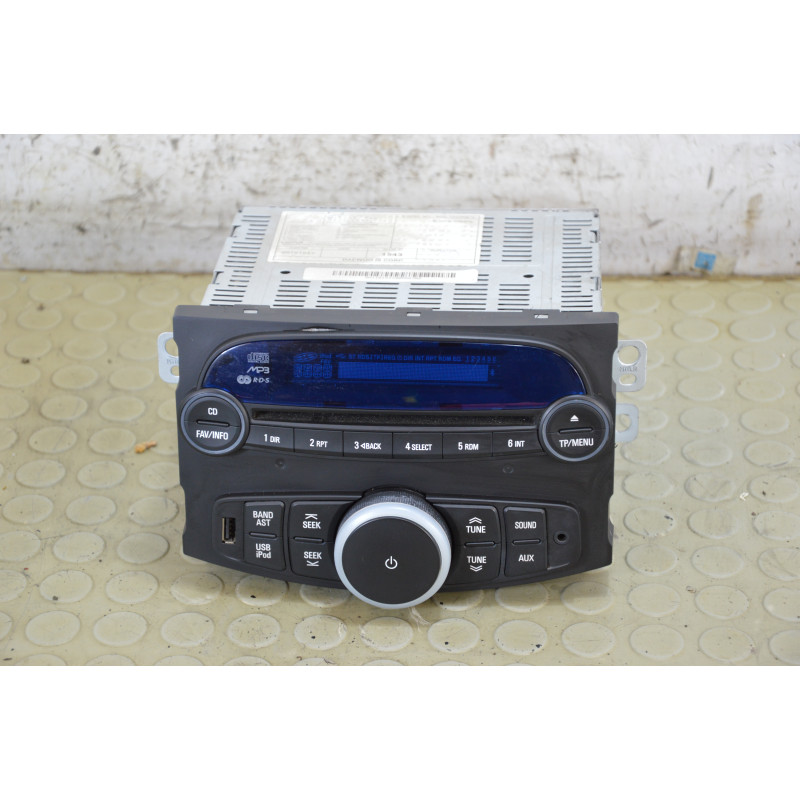 Stereo autoradio lettore CD Chevrolet Spark dal 2009 al 2016 cod 95191543  1792072502122