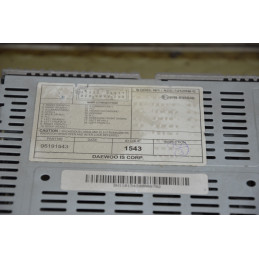 Stereo autoradio lettore CD Chevrolet Spark dal 2009 al 2016 cod 95191543  1792072502122