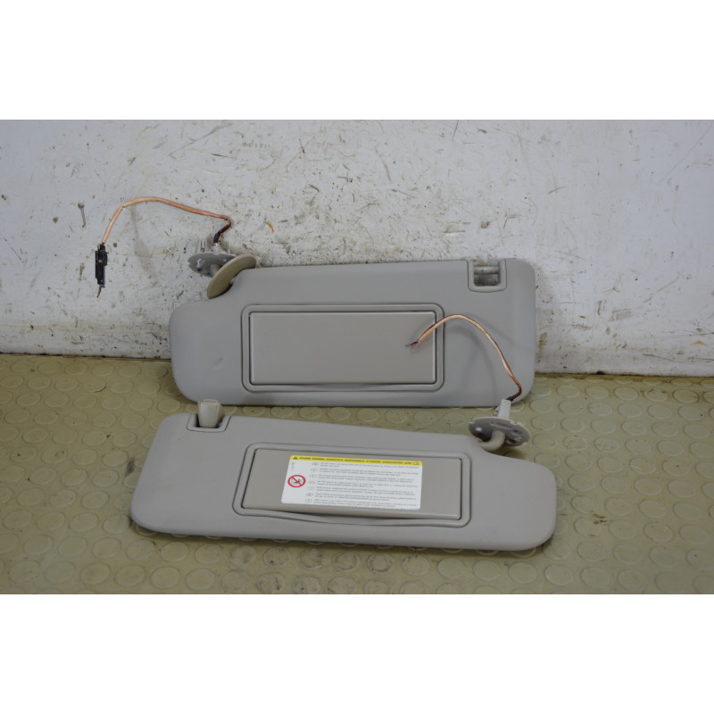 Coppia alette parasole dx sx Opel Astra J dal 2009 al 2018 cod 22800041 22800044  1792145062928