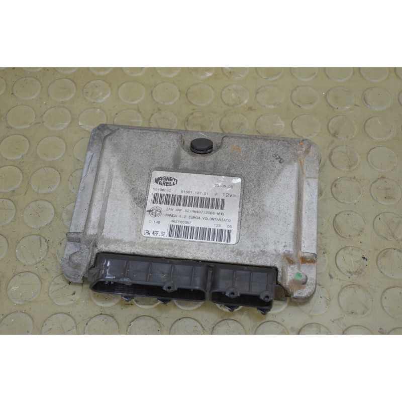 Centralina motore Fiat Panda 169 1.2 b dal 2003 al 2011 cod iaw4af.s2 55196262  1792681016058