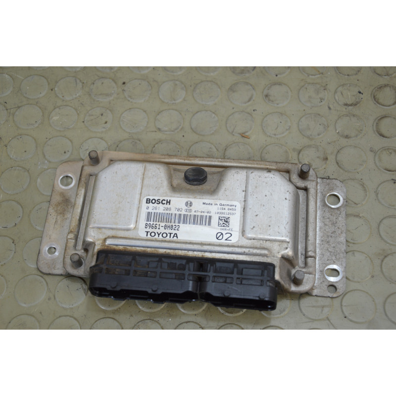 Centralina motore Toyota Aygo 1.0 b dal 2005 al 2014 cod 89661-0H022 0261208702  1792682353084