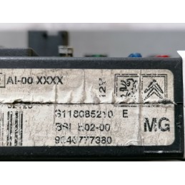 CENTRALINA BSI PEUGEOT 206 1.4 HDI DEL 2003 COD. 9646777380  2400000050414