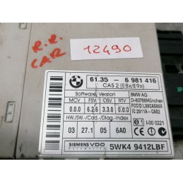 CENTRALINA MODULO CONTROLLO COMFORT BMW E87 SERIE 1 DAL 2004 AL 2013  2400000050094