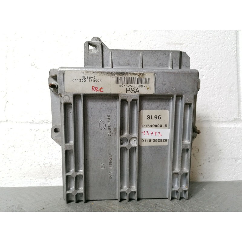 CENTRALINA MOTORE CITROEN BERLINGO 1.4 B. (MK1) DEL 1996 COD.21649800-5 / 611300  2400000062929