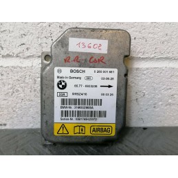 CENTRALINA AIRBAG BMW X5 (E53) DAL 1999 AL 2006 COD. 0285001681  2400000061212