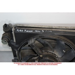 Radiatore acqua aria condizionata ventola Ford Fiesta 1.4 B dal 2002 al 2008  2400000006671