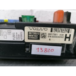 CENTRALINA REM SCATOLA FUSIBILI VOLVO XC70 2.4 D. DAL 2002 AL 2014 1 SERIE  2400000063391