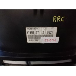 CONTACHILOMETRI QUADRO STRUMENTI FIAT GRANDE PUNTO 1.2 B. (199) DEL 2007  2400000057246