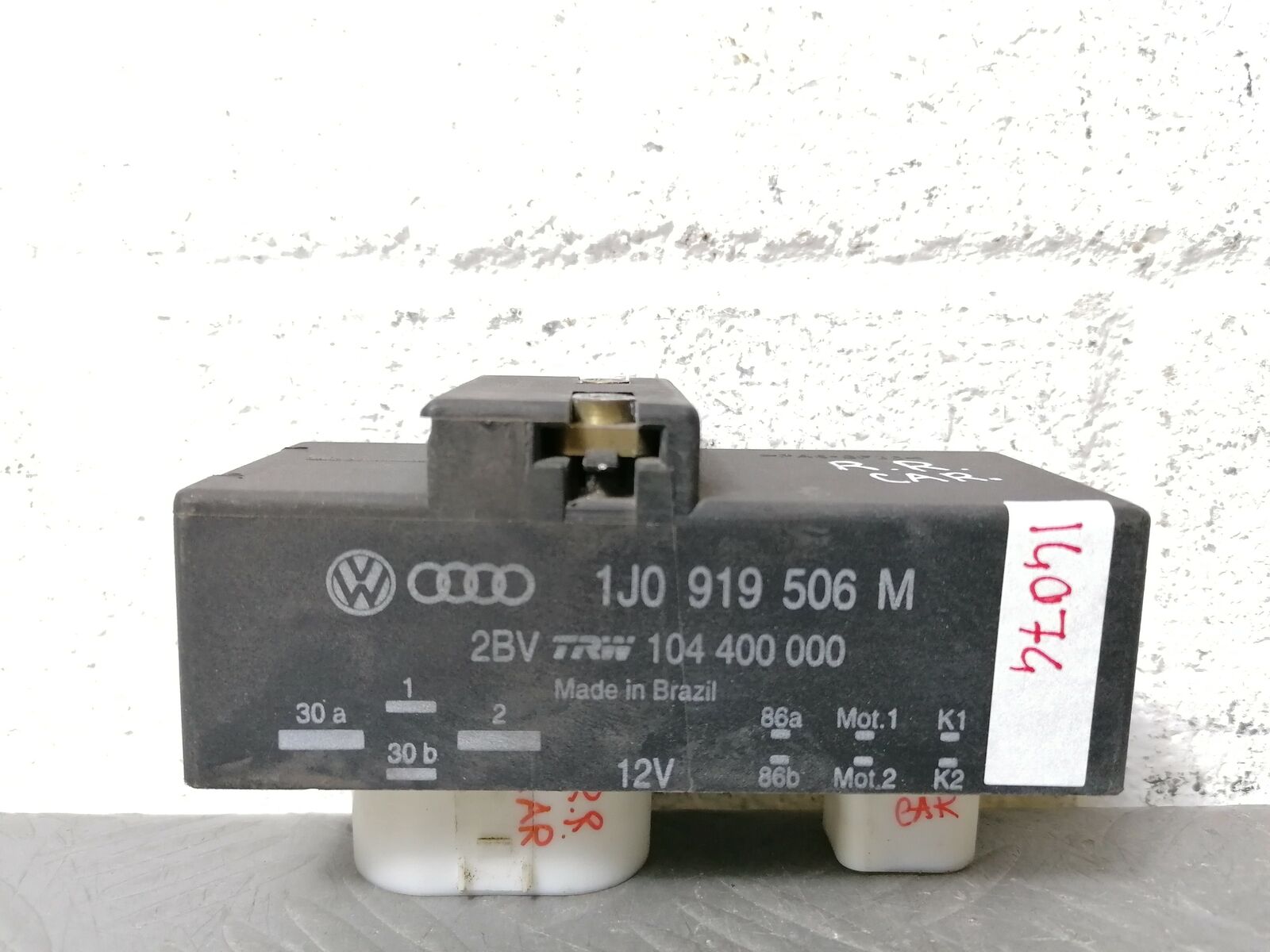 3382 RELE’ FUNZIONAMENTO VENTOLA RADIATORE VW FOX DEL 2007