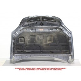 Cofano anteriore Kia Sorento (BL) dal 2002 al 2009 grigio argento  2400000004097