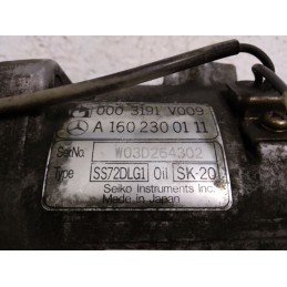 COMPRESSORE ARIA CONDIZIONATA SMART FORTWO W450 700 B. DEL 2004 COD. 0003191V00  2400000073086