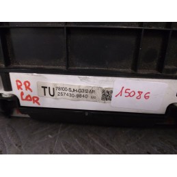 CONTACHILOMETRI QUADRO STRUMENTI HONDA FR-V 2.2 D. COD. 78100-SJH-G312-M1  2400000076056