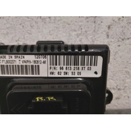 CENTRALINA COMANDI ARIA CLIMA POST. CITROEN C6 DEL 2007 COD. 96613218XT03  2400000077091