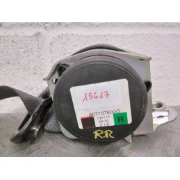 CINTURA DI SICUREZZA ANT. DX OPEL CORSA D DEL 2012 COD. 607707800G  2400000079361
