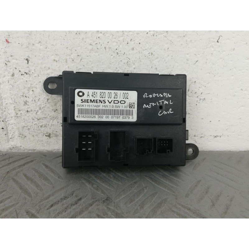 CENTRALINA CHIUSURA CENTRALIZZATA SMART 451 FORTWO DAL 2007 AL 2015  2400000003007
